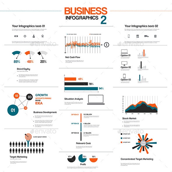 Business infographics elements 2
