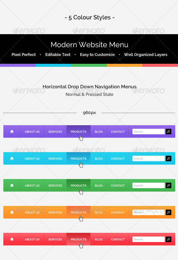 Modern-Website-Menu-Preview