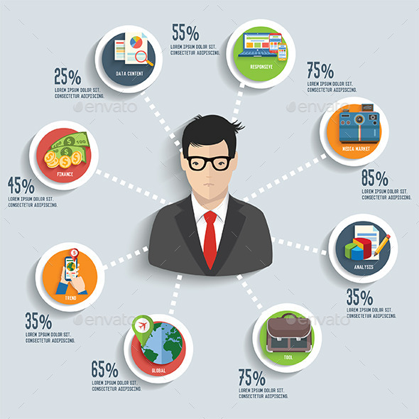Preview Business of Infographic