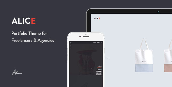 Alice Website Design Template