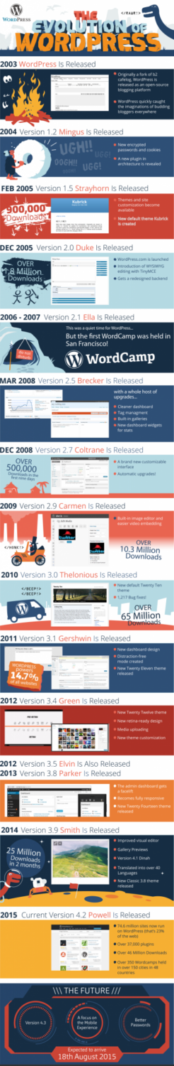 12 Years of WordPress