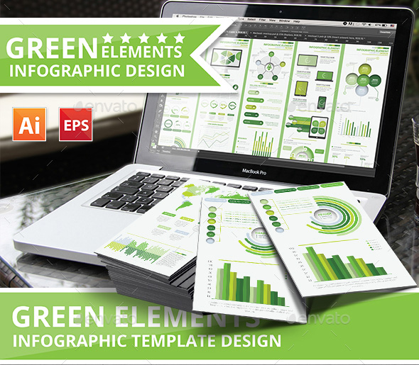 Preview-Green-Info-graphic-elements-design