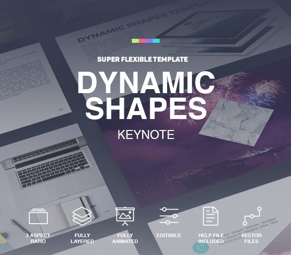 Dynamic Shapes Keynote Template For 2016