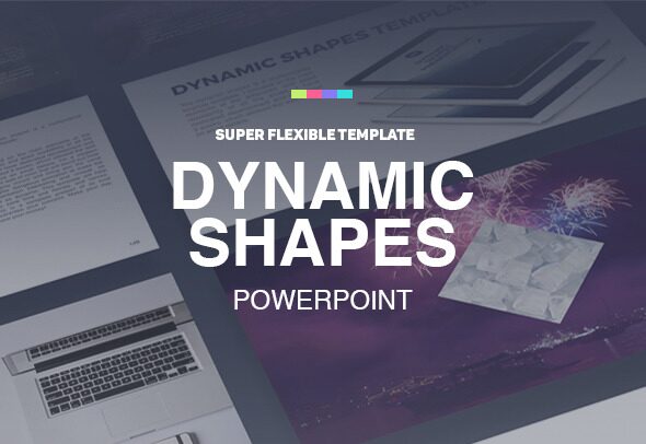 Dynamic Shapes Flat Powerpoint Presentation