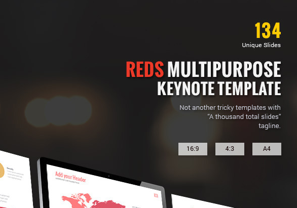 Red’s Keynote Template For 2016