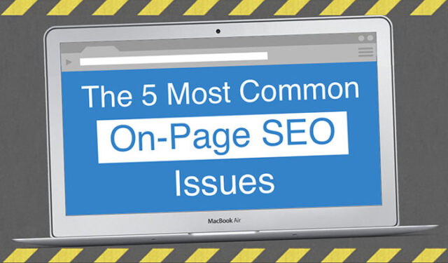 on-page seo issues