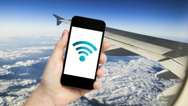 how wifi works on planes
