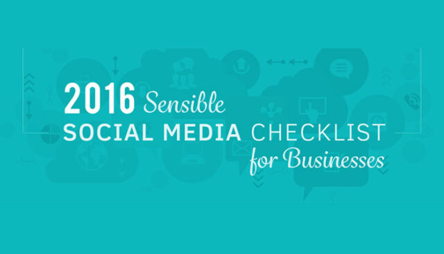 social media checklist