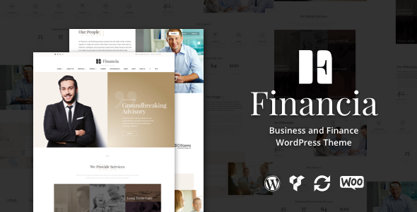Financia - Business and Finance WordPress Theme