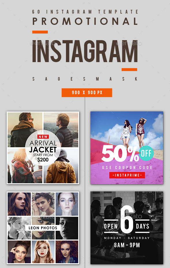 60 Instagram Promotional Ads