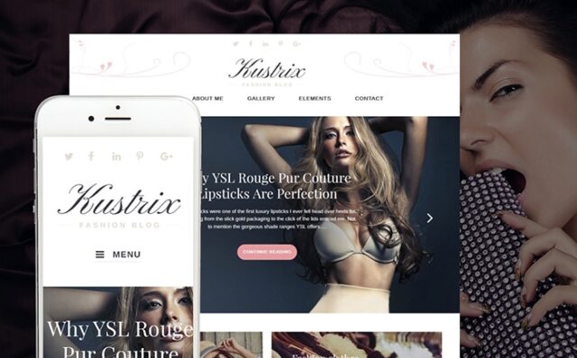 Kustrix – Fashion Blog Magazine WordPress Theme